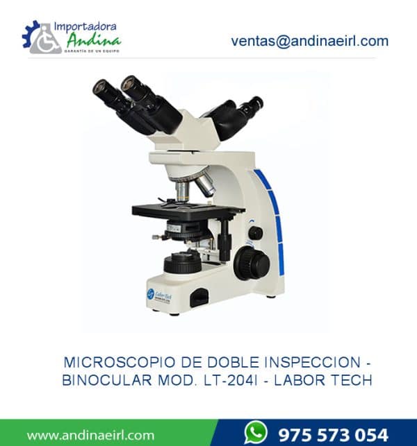 Venta De 13 Microscopio De Doble Inspeccion Binocular Mod. Lt 204I Labor Tech Lima Peru