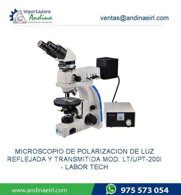 Venta De 20 Microscopio De Polarizacion De Luz Reflejada Y Transmitida Mod. Lt Upt 200I Labor Tech Lima Peru