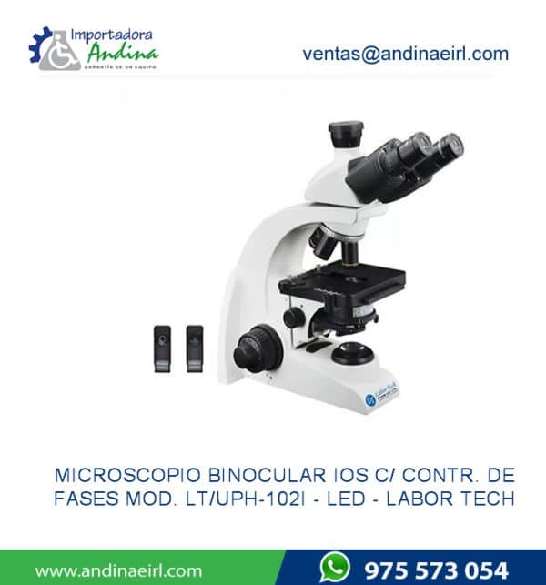Venta De 5 Microscopio Binocular Ios C Contr. De Fases Mod. Lt Uph 102I Led Labor Tech Lima Peru