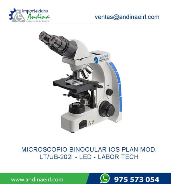 Venta De 9 Microscopio Binocular Ios Plan Mod. Lt Ub 202I Led Labor Tech Lima Peru