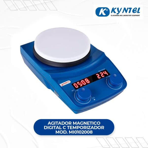 Agitador Magnetico Digital C/ Temporizador Mod. Mi0102008