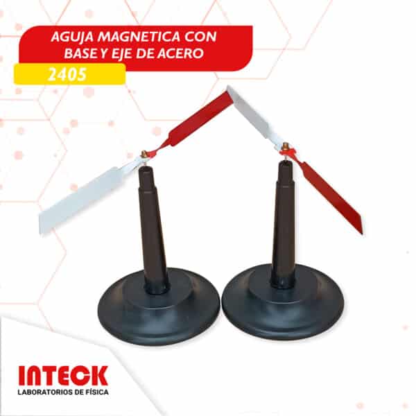 Venta De Aguja Magnetica Con Base Y Eje De Acero 2405 Inteck Plus Lima Peru
