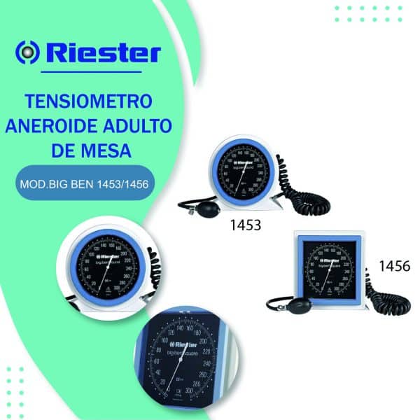 Tensiómetro Aneroide Adulto De Mesa Big Ben 1453/1456