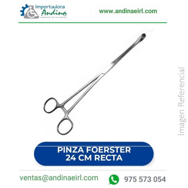 Pinza-Foerster-24-Cm-Recta
