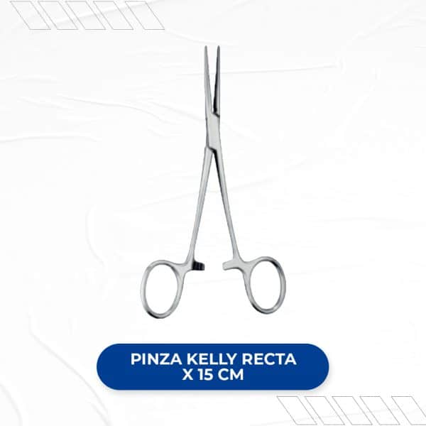 Pinza Kelly Recta X 15 Cm - Importado