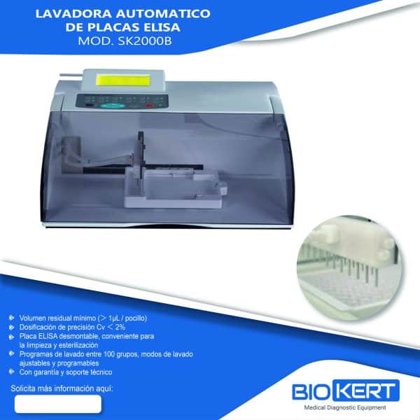 Lavadora Automatico De Placas Elisa Mod. Sk2000B