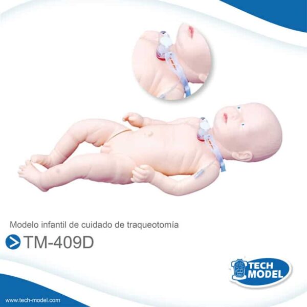 Tm-409D-Modelo-Infantil-De-Cuidado-De-Traqueotomia